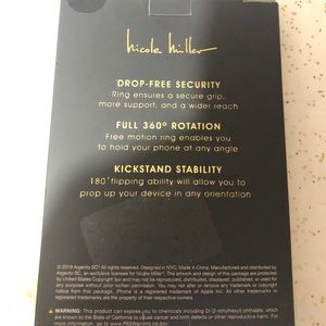 Bee cellphone ring holder